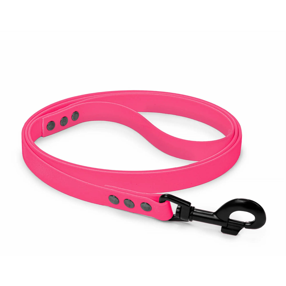 Roze BioThane hondenriem 19 mm voor grote honden