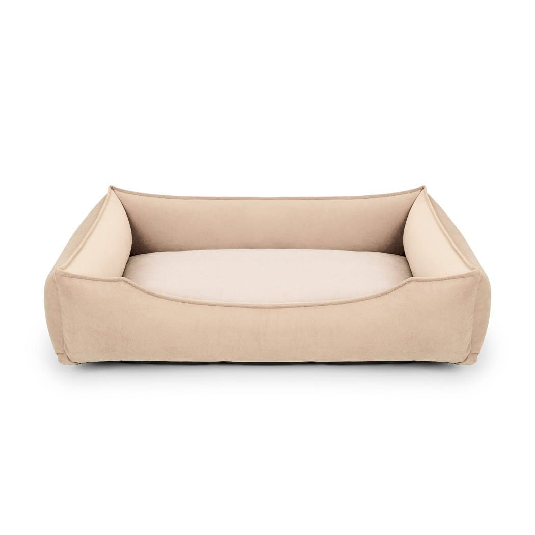 Hypoallergene hondenmand Nuvola in beige voor Franse Bulldog