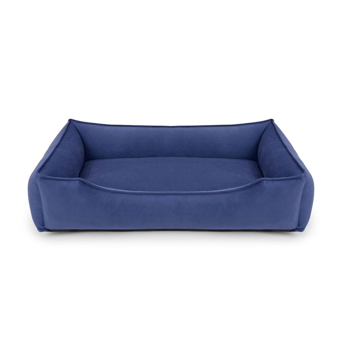 Orthopedische hondenmand Medical in marineblauw voor teckel met rugklachten